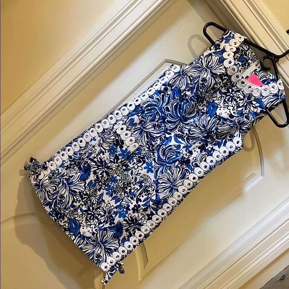 Lilly Pulitzer Mila Stretch Shift Dress nwt’s Size 2